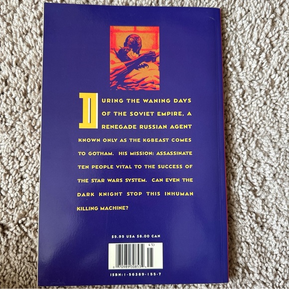 DC Comics Batman Ten Nights of the Beast Comic - Red, Black, Gray - Picture 7 of 7